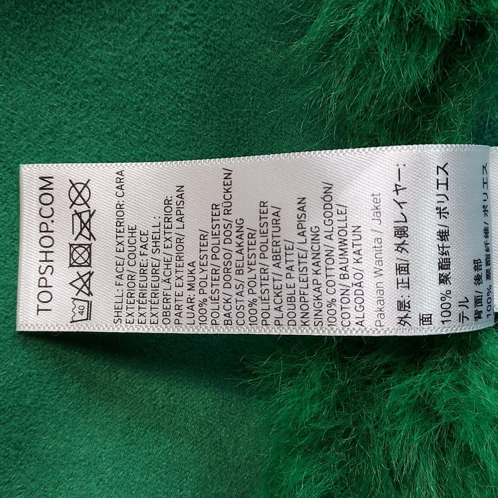 Topshop Mobwife Maximalism Glam Eclectic Grandpa Streetwear Luxe Faux Fur Coat 8 - Picture 8 of 9